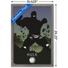 Trends International Marvel Heroic Silhouette - Hulk Framed Wall Poster Prints - image 3 of 4