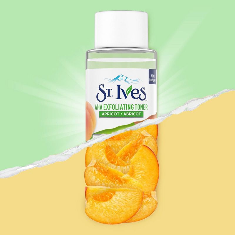 St. Ives Apricot Exfoliating Facial Toner - 6.68 fl oz, 4 of 9