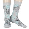 Adult Swim Men's Rick & Morty Character Panic Face Knit Crew Sock 2 Pair - 2 of 4