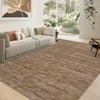 Washable Modern Solid Non Slip Area Rugs for Bedroom Living Room, Low Pile Soft Carpet for Home Office - 3 of 4