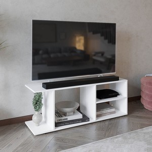 NicBex TV Stand Minimalistic TV Stand Entertainment Center with 5 Open Shelves for 65-Inch TV for Living Room - 1 of 4