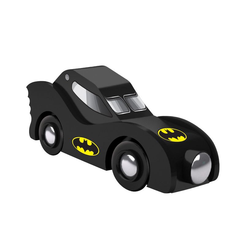 MasterPieces Officially Licensed Batman - Batmobile Wooden Toy Train Engine, 2 of 6