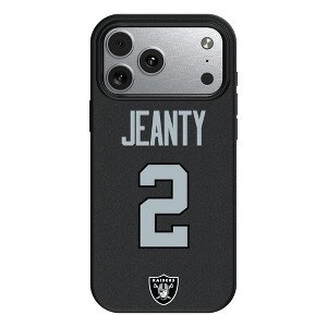 NFL Las Vegas Raiders Players Game Tactic MagSafe Compatible Cell Phone Case for Apple iPhone 17 Series - 1 of 4
