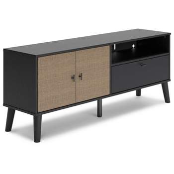 59" Charlang TV Stand for TVs up to 63" Black/Gray/Beige - Signature Design by Ashley