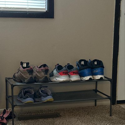 2-Tier Fabric Shoe Rack - Room Essentials™