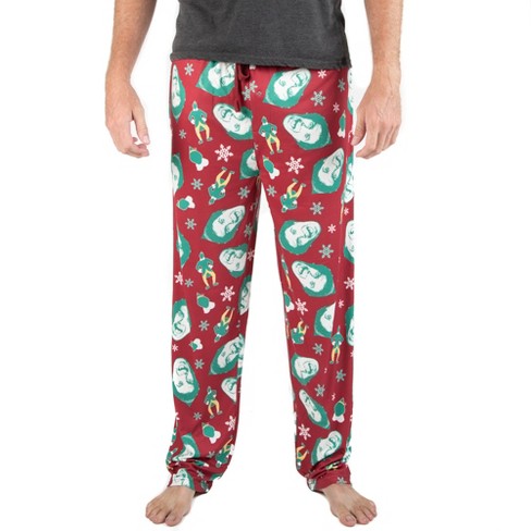 The Elf Movie Aop Christmas Sleep Pajama Pants : Target