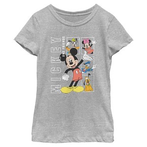 Girls Mickey & Friends Happy Pals T Shirt - 1 of 4