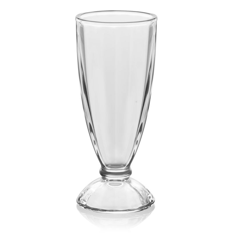Libbey Fountain Shoppe Milkshake Glasses, 12-ounce, Set of 6, 4 of 5