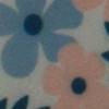 small pink and navy flowers