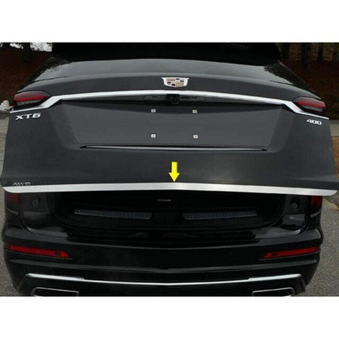 QAA Part RD60210 is a 1 Piece Stainless Steel Rear Deck Trim, Trunk Lid Accent, 1" Width That is Compatible with Cadillac XT6 2020-2023 - image 1 of 4