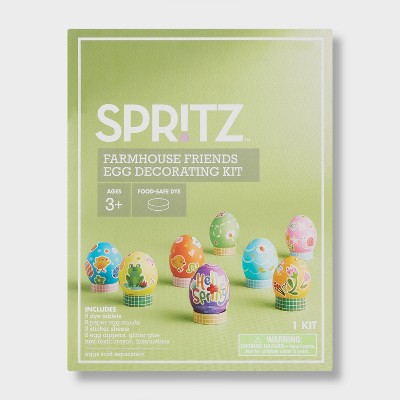 Farmhouse and Friends Easter Egg Decorating Kit 18pc - Spritz™