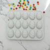 Unique Bargains Candy Making Moulds 15-Cavity Easter Egg Candy Mould Hand Wash 6.42"x5.16"x0.55" 1 Pc - 2 of 4