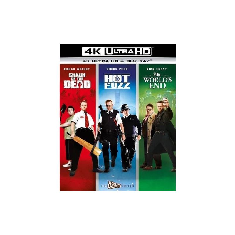 Shaun of the Dead / Hot Fuzz / The World's End (4K/UHD), 1 of 2