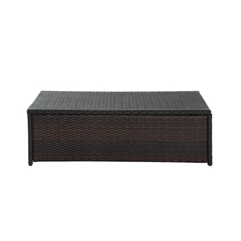 Wicker coffee table sales target