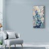 Trademark Fine Art -Marietta Cohen Art And Design 'Blue Floral Textile 2' Canvas Art - 3 of 3