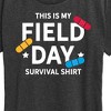 Women's - Instant Message - Field Day Survival Shirt Short Sleeve Graphic T-Shirt - 2 of 4