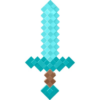 Minecraft Swords Png - Transparent Minecraft Enchanted Diamond
