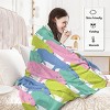 BAFODE Printed Flannel Blanket-Soft, Warm, Lightweight for Couch,Office, Bed, Camping, Travel-Multi-Purpose Gift for All Seasons with Versatile Design - 4 of 4