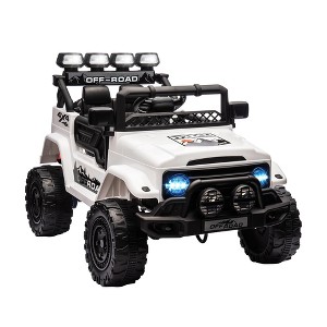 GARVEE 12V Kids Ride-On Truck with Remote Contro,Spring Suspension, 3 Speed Modes & LED Lights,Electric Toy Car for Boys Girls Ages 3-8 - 1 of 4