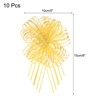 Unique Bargains Christmas Wedding Car Basket Gift Wrapping Big Organza Pull Bow 10 Pcs - 2 of 4