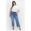 Women's Plus Size Imani Top - ivory | CITY CHIC - 2 of 4