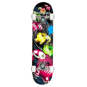 Punisher Skateboards Elephantasm 31-Inch Skateboard With Helmet Combo, Yellow - 1 of 3