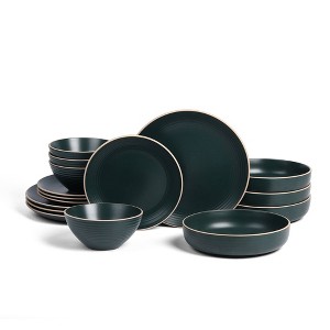 Stone Lain 16pc Lauren Stoneware Round Dinnerware Set - 1 of 4