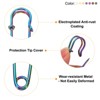 Unique Bargains Metal DIY Blankets Crafts Brooch Making Home Sewing Large Safety Pins - 3 of 4