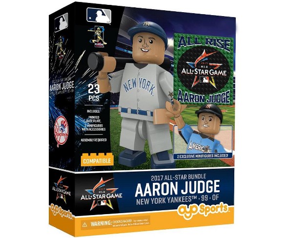 NY Yankees All Star Game Minifigure Mini Box Bundle OYO Playset