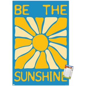 Trends International Hey Happy - Be The Sunshine Unframed Wall Poster Prints - 1 of 4
