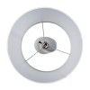GDFStudio Toby Modern 21.75" Asymmetrical Ceramic Table Lamp with Linen Shade - 4 of 4