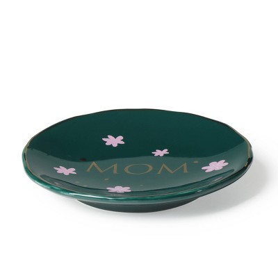 Ceramic Trinket Dish Green - Bullseye's Playground™