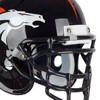 NFL Denver Broncos Chrome Mini Hover Helmet Sports Memorabilia - 3 of 3