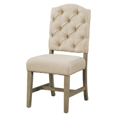 Retro Style Dining Chair Set with 4 Upholstered Chairs for Dining Room