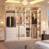 Aheaplus Freestanding Closet Organizer System with 5 Drawers & 12 Shelves - 2 of 4
