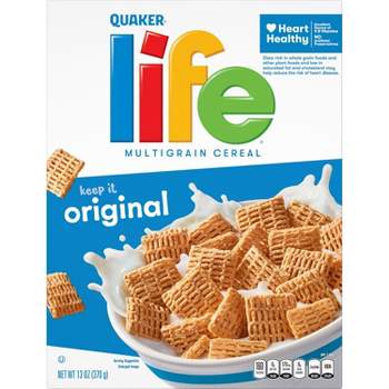 Oatmeal Squares Brown Sugar Breakfast Cereal - 14.5oz - Quaker Oats : Target
