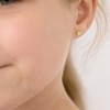 Girls' Prong Set Diamond Screw Back 14k Gold Earrings - In Season Jewelry - 3 of 4