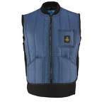 RefrigiWear Men's Warm Cooler Wear Lightweight Fiberfill Insulated Workwear Vest