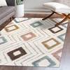 Amira Diamond High-Low Area Rug - JONATHAN Y - 4 of 4