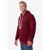 KingSize Men's Big & Tall Tall Waffle-Knit Thermal Hoodie - 4 of 4