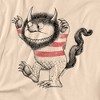 Men's Where The Wild Things Are Line Art T-Shirt - 2 of 4