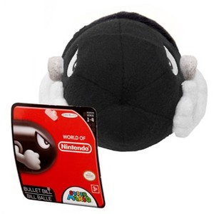 World of Nintendo Mario Bros U Plush - Bullet Bill - 1 of 4