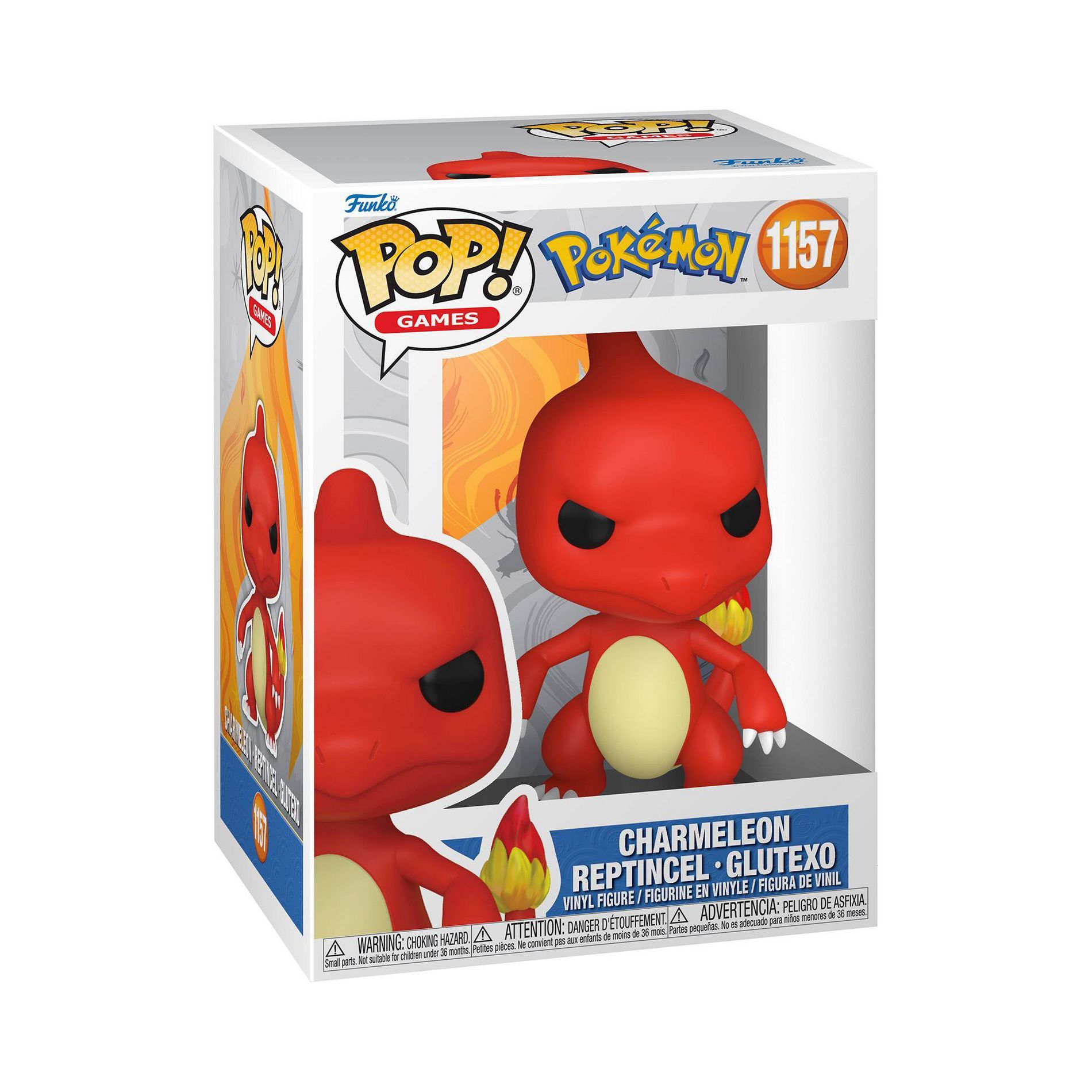Funko Pop! Games: Pokemon Charmeleon Vinyl Figure #1157