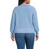 Lands' End Women's Drifter Shaker Wedge Quarter Zip Sweater - 2 of 3