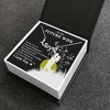 Wife Greeting Card Gift Sterling Silver Love Necklace Women Ginger Lyne Collection - 2 of 4