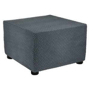 Unique Bargains Polyester Rectangular Stretchy Elastic Stool Cover Medium Fit Length 23"-27" - 1 of 4