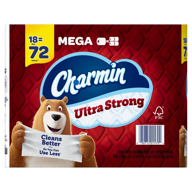 Charmin Ultra Strong Toilet Paper, 1 of 18