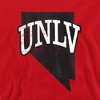 Men's University Of Nevada Las Vegas State Shape Crewneck Sweatshirt - 2 of 4