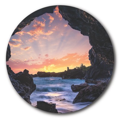 Courtside Market Global Wonders Photography Collection by Courtside Market, Blissful Waters 15x15 Statement Piece Wood Décor