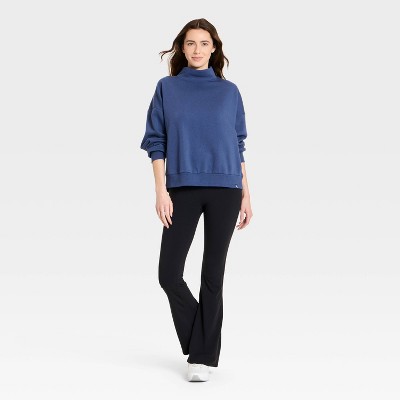 Women's Mock Neck Sweatshirt - JoyLab